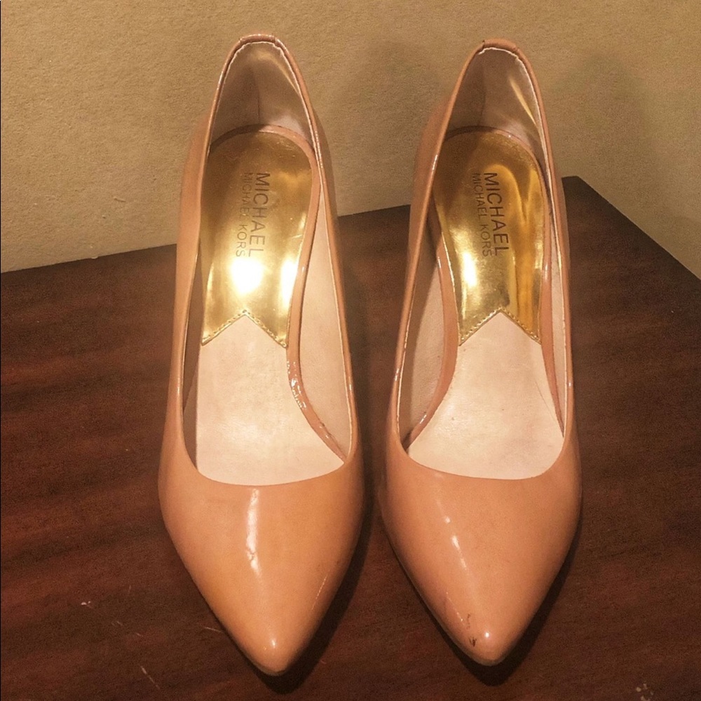 Michael Kors Nude Heels - Size 8